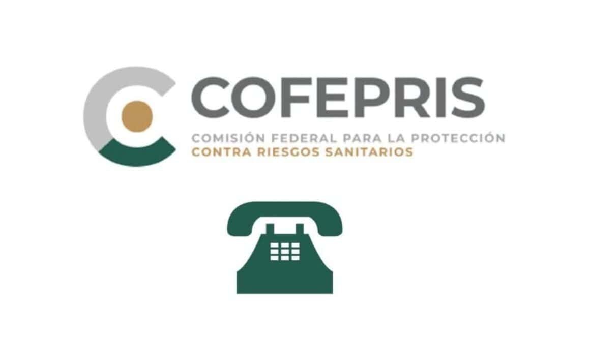 cofepris telefono